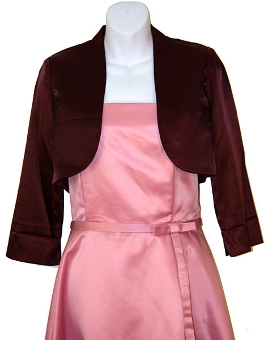 Satin Bolero Jacket. 1001b.