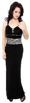 Double Spaghetti Straps Formal Dress with Beautiful Back. 11055.