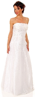 Criss Crossed Off-Shouldered Beaded Homecoming Dress. c2200.