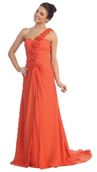 Off Shoulder Roman Prom Dress. p8300.