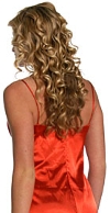 Short Shirred Cocktail Dress back