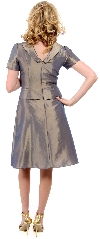 One Piece Tea Lenght Formal Dress back