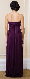 Convertible Empire Waist Long Formal Bridesmaid Dress back