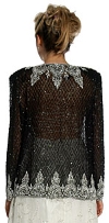 Handmade Sequin Beaded Jacket back