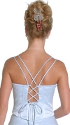 Dotted Beadwork Two-Piece Formal Dress back