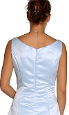 Miniature Flower and Beads Formal Prom Dress back