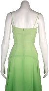 Asymmetrical Shimmering Party Dress back