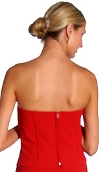 Two Piece Corset Pant Dress back