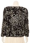 Fully Sequined Long Sleeve Jacket back
