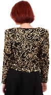 Gold Leaf Style Jacket  back