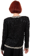 Jewel Hand Beaded Jacket back