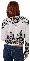 Mistletoe Hand Beaded Jacket back