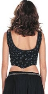Floral Bead Tank Top back