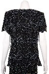 Symmetrical Hand Beaded Blouse back
