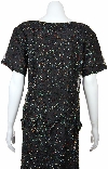 Multi Colored Beaded Two Piece Dress back