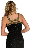 Beaded Full Length Formal back