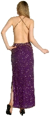 Backless  Beaded Formal Dress back