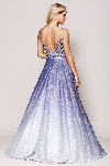 Empire Prom Gown with Spaghetti Straps back in Lavender
