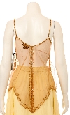 Spaghetti Strapped Luminous Sequined Top back