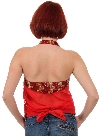 Sparkling Bricks Halter Neck Top back