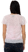 Embellished Waistline Design Hand Beaded/Sequined Top back