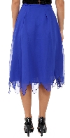 Bead Embellished Knee Length Skirt  back