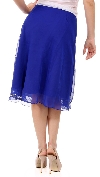 Bead Embellished Tea Length Skirt back