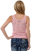 Hand Beaded Sheer Sleeveless Top back