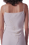 Beaded Chiffon Short Formal Dress back