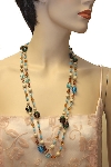 Main image of Multi Colored Single Strand Necklace