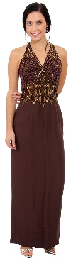 Main image of Formal Evening Dress with a Stylish Back 
