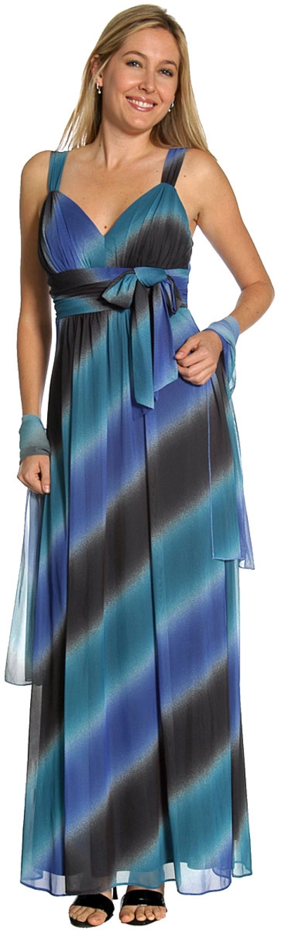 Formal Sun Dress with Side Bow