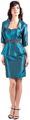 Main image of Heart-shaped Spaghetti Strap Cocktail Dress