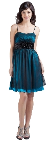 Main image of Formal Spaghetti Strap Prom Dress
