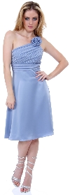 Main image of Ravishing One-Shoulder Bridesmaid Party Dress