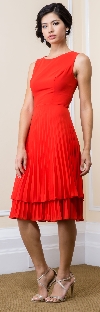 Calf Length Two Piece MOB Dress with Embellished Jacket in an alternative picture