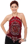 Main image of Halter Neck Sequin Beaded Top