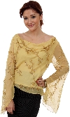 Main image of Loose Fitting Formal Beaded Blouse
