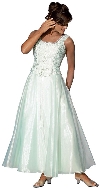 Main image of A Line Lace Formal Prom Dress