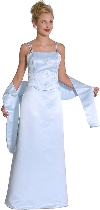 Main image of Dotted Beadwork Two-Piece Formal Dress