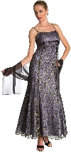 Main image of Empire Style Floral Lace Dress