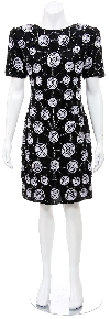 Main image of Galactic Inspired Hand Sequined Short Dress