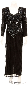 Main image of Full Length Sophisticated Evening Gown