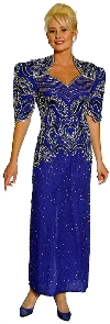 Main image of Sweetheart Full Length Beaded Formal Gown