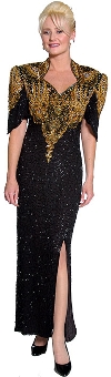 Main image of Sweetheart Full Length Beaded Gown