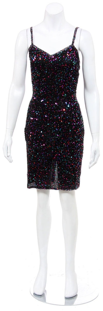 Party Short Dress Fully Sequined