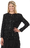 Main image of Round Shaped Beaded Design Jacket