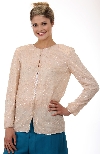 Main image of Floral Print Beaded Jacket