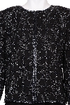 Hand Threaded Evening Jacket in closeup
