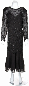 Main image of One Piece Beaded Formal Evening Dress